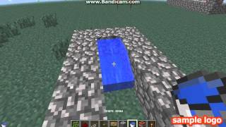 Как сделать пушку из tnt в minecraft?