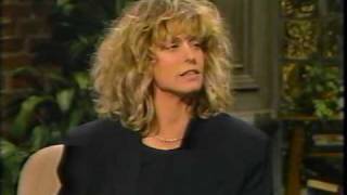 David Brenner and Farrah Fawcett