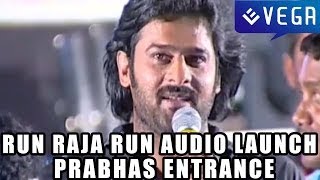 Run Raja Run Movie Audio Launch - Prabhas Entrance