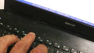 Установка Windows 7 на ультрабук DEXP