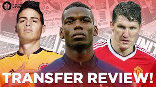 Paul Pogba, James Rodriguez, Schweinsteiger and More! | Manchester United Transfer News Review!