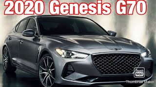 2020 Genesis G70 At The Seattle International Auto Show