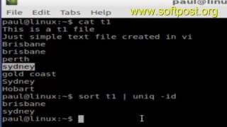 How to view duplicate lines in a file in Unix