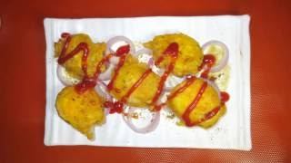 Boiled Egg Fritters - Best Cooking recipe for egg pakode