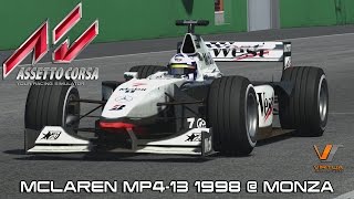 Assetto Corsa - Formula1 McLaren Mp4-13 1998 @ MONZA