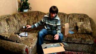 Распаковка PS3 slim 320 gb move bundle (Unboxing)