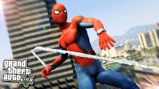 SPIDER-MAN in GTA 5 MOD !
