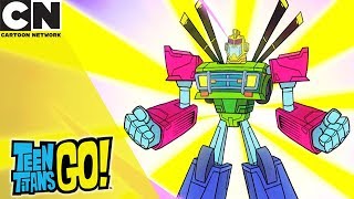 Teen Titans Go! | Fallout Bot & Cee Lo Bear | Cartoon Network