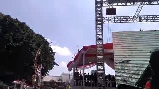 Atraksi FLYPASS pesawat tempur TNI AU meriahkan HUT RI ke 71