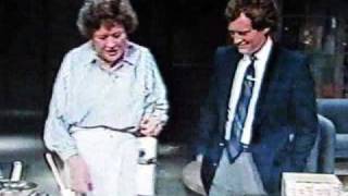 David Letterman - Julia Child