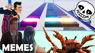 I made Meme Songs using Fortnite Music Blocks