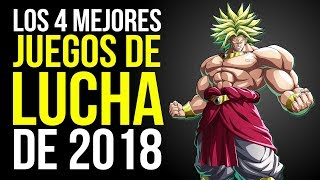 Los 4 MEJORES juegos de LUCHA de 2018