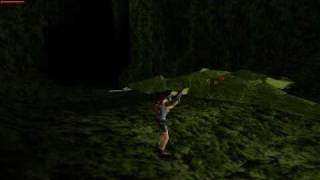 Tomb Raider 2: T-rex Hidden in First Level