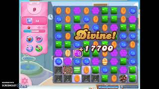 Candy Crush Level 1452 Audio Talkthrough, 3 Stars 0 Boosters
