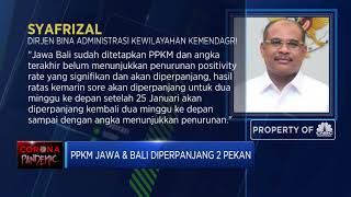 PPKM Jawa & Bali Diperpanjang 2 Pekan