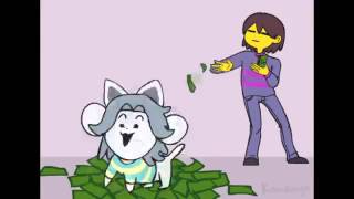 Undertale: Темми, Фриск. Money.