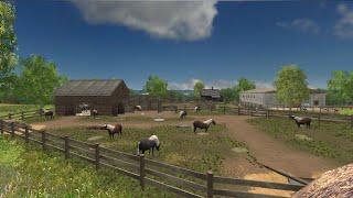 Farming Simulator 2015 Let's play карта Янова Долина ( Janova Valley ) Кооп начало 2с