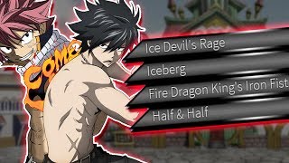 FUSION OF FIRE AND ICE: GRATSU! Fusion of Natsu and Gray! | Roblox: Anime Cross 2 (CaC Creation)