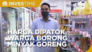 Harga Dipatok, Warga Borong Minyak Goreng Kemasan 1 liter