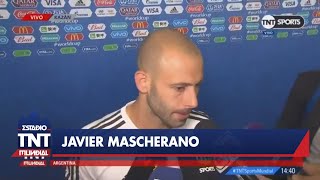 Javier MASCHERANO: "Yo me voy, ojalá que los demás sigan"