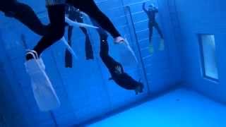 スキンダイビング練習　まだまだへっぴり腰の巻　～ドルフィンスイムスクール～　Exercise of the skin diving,Dolphin swimming school