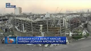 Sebagian Kota Beirut Hancur Karena Ledakan Amonium Nitrat