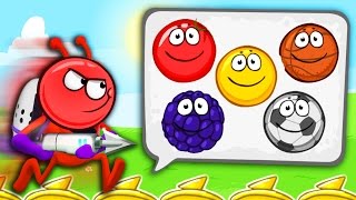 КРАСНЫЙ ШАРИК СТАЛ ЛОВЦОМ В ИГРЕ ОХОТА НА ЗОМБИ Мультик   про Шар zombie catchers red ball 4