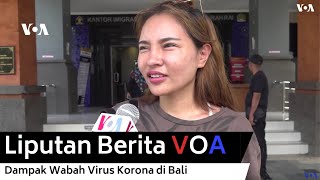 Dampak Wabah Virus Korona di Bali