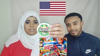 BRITISH TRYING AMERICAN CANDY