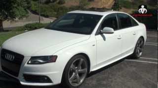 Tight Design & Performance - Review of the 2012 Audi A4 Quattro