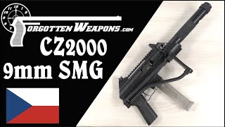 The CZ-2000 as a 9mm SMG Prototype (Youtube Cut)