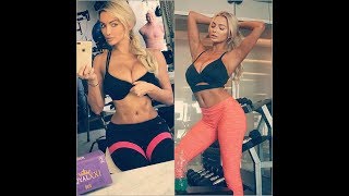 Hot Lindsey Pelas during workout