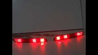 流れるLEDリフレクター ヴェルファイア20アルファード ヴォクシー サイ マークX  ウィッシュ ハリアー ノア