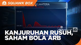 Kanjuruhan Rusuh, Saham BOLA Amblas ke Level ARB