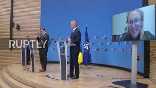 Belgium: NATO's Stoltenberg warns against "further provocation" by Russia