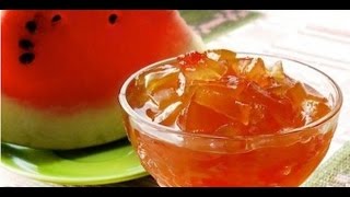 Заготовки на зиму. Варенье и мармелад из арбузных корочек