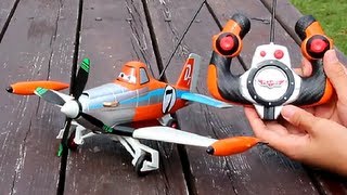 Racing Dusty Crophopper Diecast Aircraft / Jeżdżący Samolot Dusty - Cars Planes - Dickie - 3089803