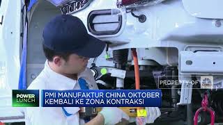 PMI Manufaktur China Oktober Kembali ke Zona Kontraksi