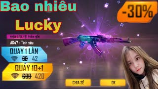 [Free Fire] Cô Ngân bỏ quay phim để săn súng giảm giá Free Fire " Ak Tình Yêu " và cái kêts