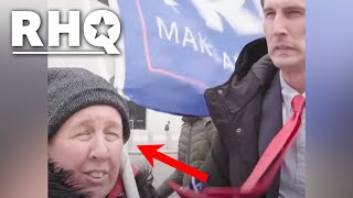 MAGA Moron Exposes Herself Without Hesitation