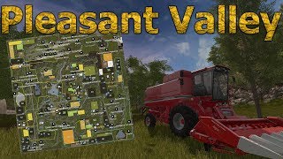 ГИГАНТСКАЯ КАРТА! Pleasant Valley, Farming Simulator.