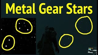 Are Stars in Night Sky Accurate? - Metal Gear Solid V: Phantom Pain (MGS5) Constellations
