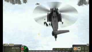 men of war 2 cold war persia в тылу врага 2 Hov CH-53 with miniguns and ropes