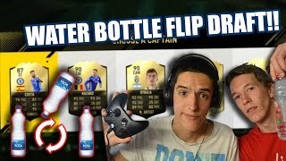 WATER BOTTLE FLIP DRAFT!! | FIFA 17