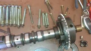 Mercedes-Benz W204 M271 cam gear assembly