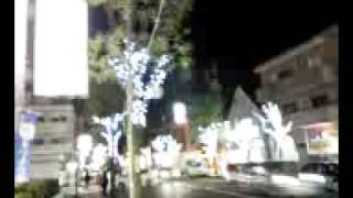 町田市南成瀬のクリスマスイルミの輝き08.12.06