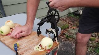 Vintage Apple Peelers put to the Test