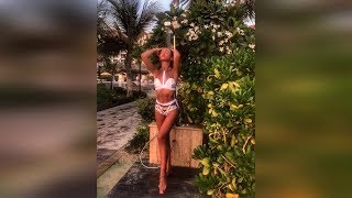 Бузова на пляже в Дубай,  купальник ???