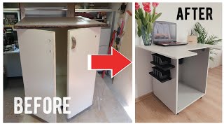 «ОПЯТЬ ЗА СТАРОЕ?!» с Буби ???? СТИЛЬНЫЙ РАБОЧИЙ СТОЛ из СТАРОЙ ТУМБОЧКИ ???? Вторая жизнь СТАРЫХ ВЕЩЕЙ