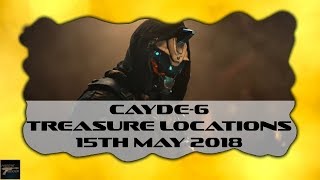 Destiny 2 Mars Cayde 6 Weekly Treasure Map Locations 15th May 2018